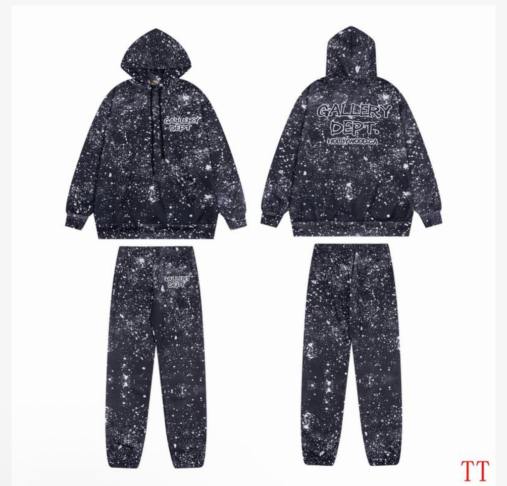 G Dept Stars Black Sweat Set